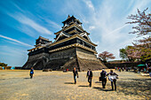 Kumamoto Japanese Castle, Kumamoto, Kyushu, Japan, Asia