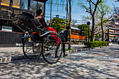 Rickshaw, Kyoto, Honshu, Japan, Asia