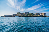 Hashima Island (Gunkanjima) (Warship Island) (Battleship Island), Nagasaki, Kyushu, Japan, Asia