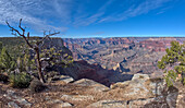 Die Klippen des Grand Canyon westlich des Monument Creek Vista, Grand Canyon National Park, UNESCO-Weltnaturerbe, Arizona, Vereinigte Staaten von Amerika, Nordamerika