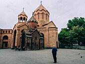 St. Astvatsatsin Kathoghike Kirche in Eriwan, Armenien (Hejastan), Kaukasus, Zentralasien, Asien