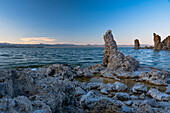 Rock formation, Mono Lake, Califorina, United States of America, North America