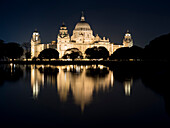 The Victoria Memorial, Kolkata, West Bengal, India, Asia