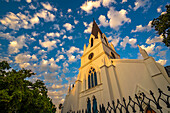 View of Moedergemeente Stellenbosch Church, Stellenbosch Central, Stellenbosch, Western Cape, South Africa, Africa