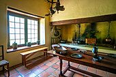 View of interior of Grosvenor House Museum, Stellenbosch Central, Stellenbosch, Western Cape, South Africa, Africa