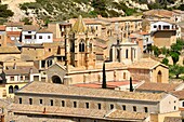 Spain, Catalonia, Tarragona Province, Alt Camp comarca, La ruta del Cister, monastery of Vallbona De Les Monges