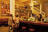 Colombia, Bolivar Department, Cartagena, listed as World heritage by UNESCO, Alquimico bar located in the colonial district