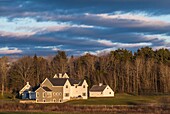 Vereinigte Staaten, Maine, Cape Elizabeth, kleiner Bauernhof, Frühlingszeit