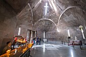 Armenien, Region Armavir, Etchmiadzin, religiöser Komplex von Etchmiadzin, der von der UNESCO zum Weltkulturerbe erklärt wurde, das Baptisterium