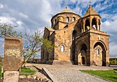 Armenia, Armavir region, Etchmiadzin, religious complex of Etchmiadzin listed as World Heritage by UNESCO, 7th century Saint Hripsime church