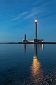 France, Manche, Cotentin, Gatteville le Phare or Gatteville Phare, Gatteville lighthouse or Gatteville Barfleur lighthouse and the semaphore at the tip of Barfleur