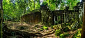 Cambodia, Angkor on World Heritage list of UNESCO, Preah Khan of Angkor, built in 1191 by King Jayavarman VII