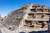 Mexiko, Bundesstaat Mexiko, Teotihuacan, von der UNESCO zum Weltkulturerbe erklärt, Tempel des Quetzalcoatl