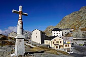 Switzerland, Valais Canton, Col du Grand Saint Bernard pass, Great St Bernard Hospice