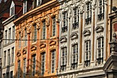 France, Nord, Lille, Facades of the Old Lille