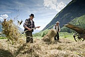 France, Savoie, Haute Maurienne, Bessans, festival of harvest and traditional trades