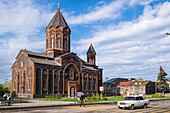 Armenia, Shirak region, Gyumri, historic district or Kumayri, All Saviors or Surp Amenaprkich church