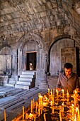 Armenien, Region Vayots Dzor, Umgebung von Yeghegnadzor, Amaghou-Tal, Kloster Noravank, Kirche Surb Karapet aus dem 13.