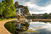 Frankreich, Paris, Bois de Boulogne, Oberer See