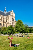 Frankreich, Paris, das Forum des Halles, der Garten Nelson Mandela