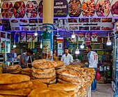 Marocco, Oued Ed-Dahab, Dakhla, view of a traditional Moroccan souk