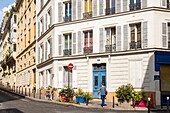 Frankreich, Paris, 10 Rue Constance, ehemaliges Atelier von Fernand Cormon, in dem Toulouse Lautrec verkehrte