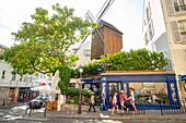 Frankreich, Paris, Butte Montmartre, Restaurant Le Moulin de la Galette