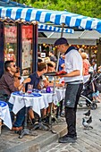 France, Paris, Butte Montmartre, Place du Tertre