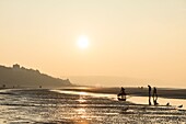 France, Calvados, Benerville sur Mer, Benerville Beach