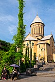 Georgia, Tbilisi, Old Tbilisi or Dzveli Kalaki, Orthodox Sioni Cathedral of the Dormition