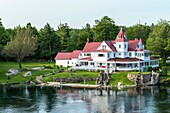 Canada, Ontario, the Thousand Islands region on the St. Lawrence River, between Canada and the USA