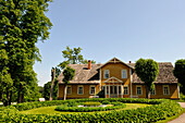 Neues Wohnhaus des Gutsverwalters, Turaida-Museumsreservat, Sigulda, Gauja-Nationalpark, Region Vidzeme, Lettland, Baltikum, Europa