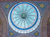 Die Hauptkuppel der Sultanahmet Camii (Blaue Moschee), UNESCO-Weltkulturerbe, Istanbul, Türkei, Europa