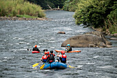 Wildwasser-Rafting, Provinz Heredia, Sarapiqui, Costa Rica, Mittelamerika