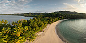 Strand von Manuel Antonio, Nationalpark Manuel Antonio, Provinz Puntarenas, Costa Rica, Mittelamerika