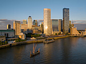 Canary Wharf, Docklands, London, Vereinigtes Königreich, Europa