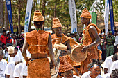 Ukusefya pa Ng'wena, a traditional ceremony held annually in August by the Bemba to chronicle their journey from Angola to Zambia, Bemba people of Paramount Chief Chitimukulu, Kasama, Zambia, Africa