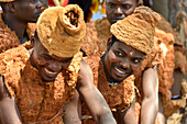 Ukusefya pa Ng'wena, eine traditionelle Zeremonie des Bemba-Volkes von Paramount Chief Chitimukulu von Kasama, die von ihrer Reise von Angola nach Sambia berichtet und jährlich im August stattfindet, Kasama, Sambia, Afrika