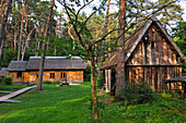 Fischergehöft im Freilichtmuseum Jurmala, Gebiet Lielupe, Golf von Riga, Lettland, Baltikum, Europa