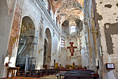 Restaurierung der Fresken in der Mariä-Himmelfahrt-Kirche, Traku-Straße, Altstadt, Vilnius, Litauen, Europa