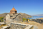 Holy Mother of God Church (Surp Astvatsatsin), Sevanavank Monastery on Sevan Peninsula, Lake Sevan, Gegharkunik region, Armenia, Eurasia