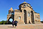 Armenian Apostolic Saint Hripsime Church, 7th century, city of Vagharshapat (Holy city of Etchmiadzin), UNESCO World Heritage Site, Yerevan, Armenia, Eurasia