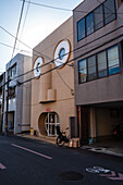 Unique architecture by Kasumasa Yamashita, of Face House in Kyoto, Honshu, Japan, Asia