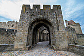 Zitadelle Cite de Carcassonne, UNESCO-Welterbe, Carcassonne, Aude, Okzitanien, Frankreich, Europa