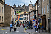 Cite de Carcassonne citadel, UNESCO World Heritage Site, Carcassonne, Aude, Occitania, France, Europe