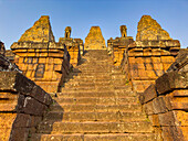 Pre Rup Temple, a Hindu temple at Angkor built in 961 for Khmer king Rajendravarman of laterite and sandstone, UNESCO World Heritage Site, Cambodia, Indochina, Southeast Asia, Asia