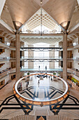 Interior of Museum of Islamic Art, Doha, Qatar, Middle East