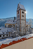 Kloster St. Mang, Fussen, Schwaben, Bayerische Alpen, Bayern, Deutschland, Europa