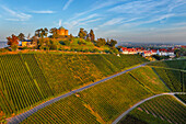 Grabkapelle in den Weinbergen bei Stuttgart-Rotenberg, Baden Württemberg, Deutschland, Europa