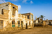 Alte Häuser in der alten Hafenstadt Massawa, Eritrea, Afrika